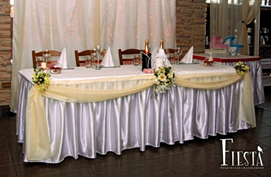Выбор и декорирование свадебного зала